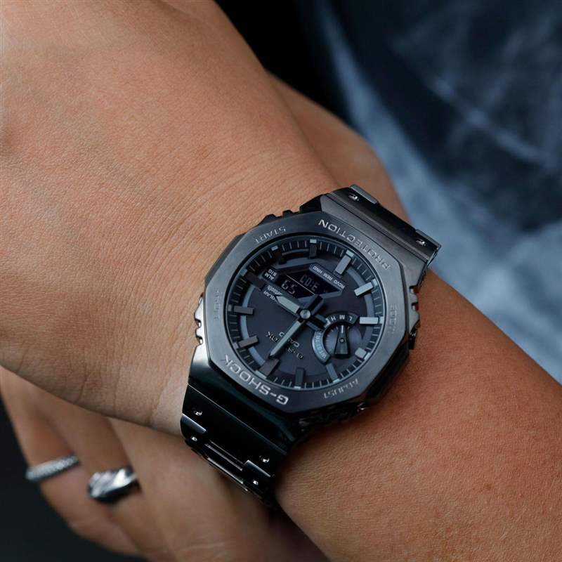 不用再第三方模改了！G-SHOCK發(fā)表GM-B2100「農(nóng)家橡樹」金屬版