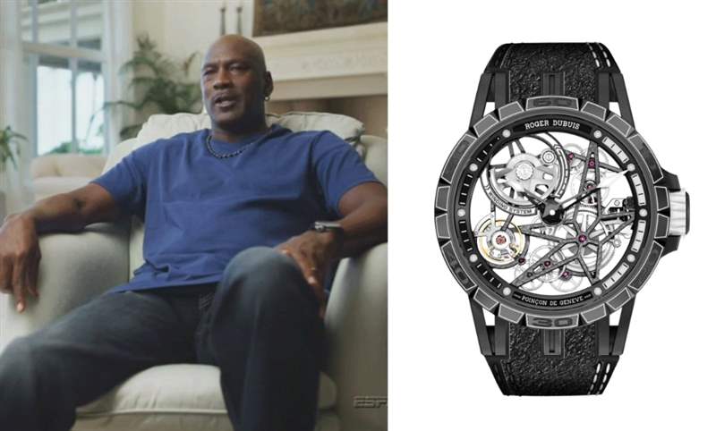 [名人表盒] 回憶人生的感人時(shí)刻，Michael Jordan戴了Roger Dubuis Excalibur Spider Pirelli