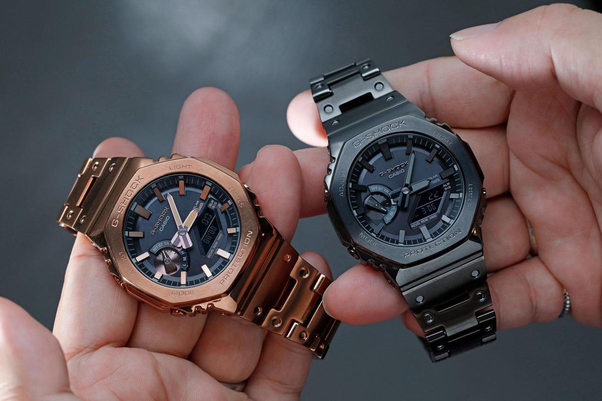 不用再第三方模改了！G-SHOCK發(fā)表GM-B2100「農(nóng)家橡樹」金屬版