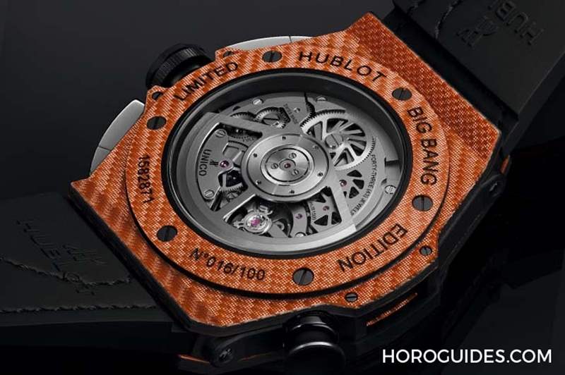橘色、超輕量、可計(jì)桿數(shù)，Hublot Big Bang Unico高爾夫球表新色亮相-復(fù)刻表