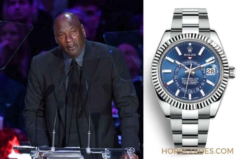 ROLEX - [名人表盒] 回憶人生的感人時(shí)刻，Michael Jordan戴了Roger Dubuis Excalibur Spider Pirelli