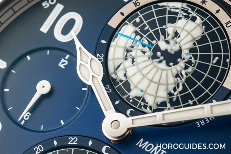 MONTBLANC - 冷光、冰藍(lán)與專業(yè)：風(fēng)格型男工具表三大標(biāo)配｜萬寶龍1858 Geosphere腕表