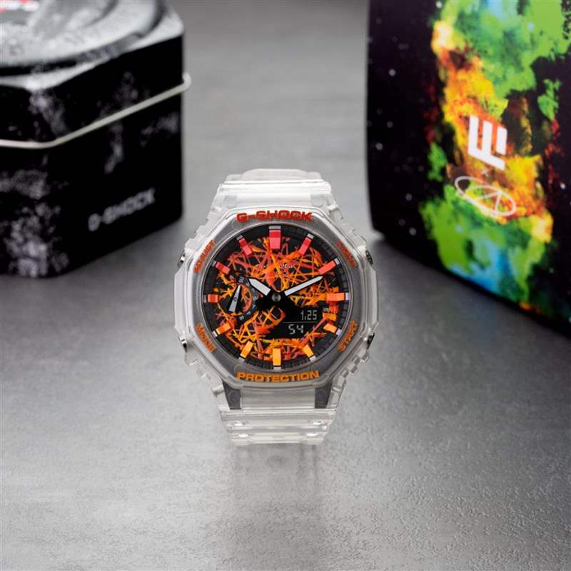 CasiOak Celestial會附上IFL Watches重新設計的表和，增添手表的收藏意義。 （Source：iflwatches）