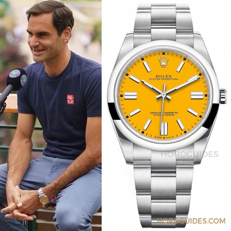 ROLEX - 回顧那些高光時刻，Roger Federer費德勒與Rolex偕伴20年