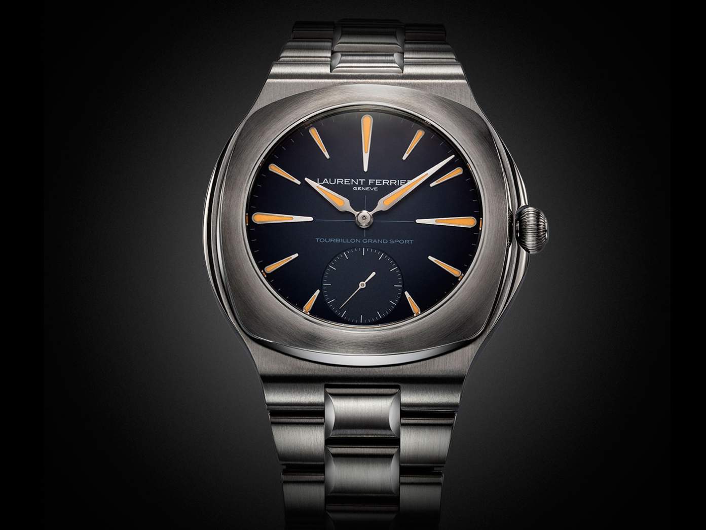 獨立制表商Laurent Ferrier推出陀飛輪Grand Sport鋼質(zhì)表鏈腕表限量款12枚