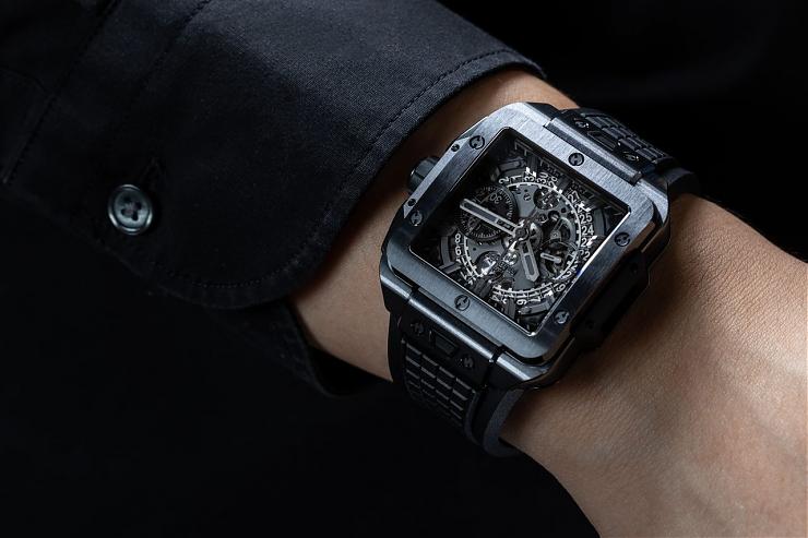 HUBLOT - HUBLOT大爆炸宇宙魔方Square Bang Unico開啟方形高級運(yùn)動表新次元