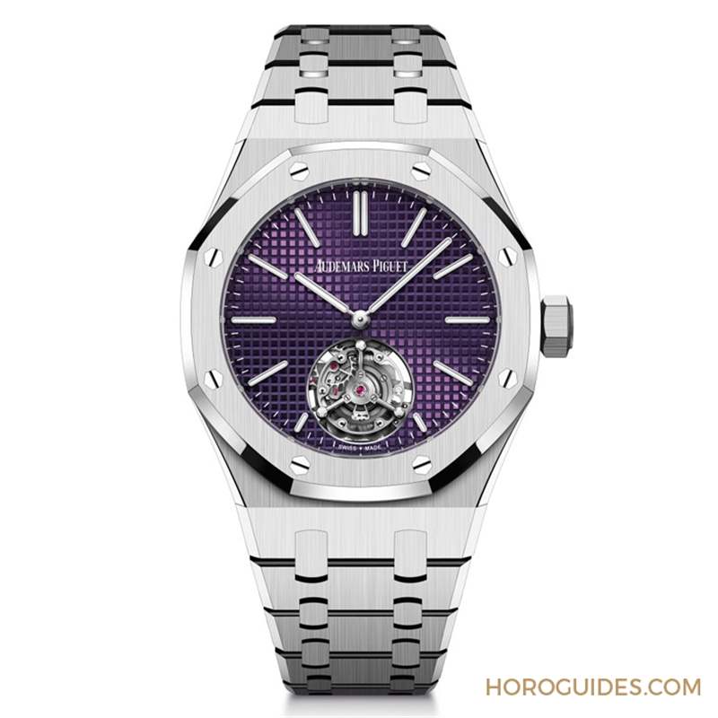 AUDEMARS PIGUET - 愛彼RD#3又更小了！ 37mm款以墨紫面盤初亮相