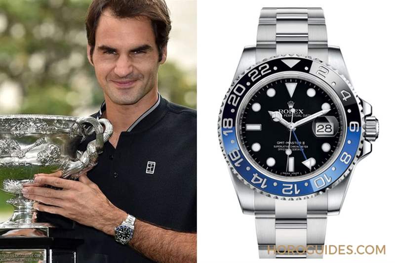 ROLEX - 回顧那些高光時刻，Roger Federer費德勒與Rolex偕伴20年