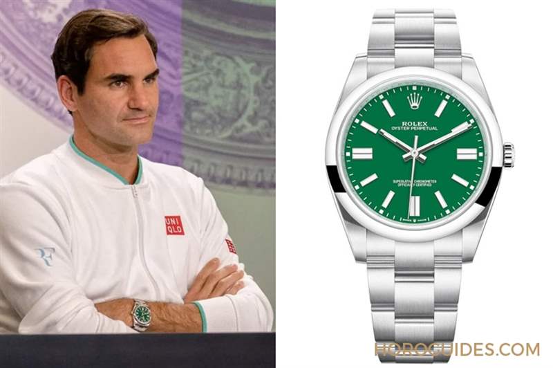 ROLEX - 回顧那些高光時刻，Roger Federer費德勒與Rolex偕伴20年