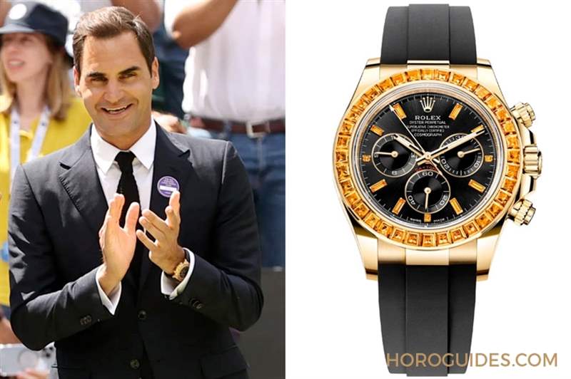 ROLEX - 回顧那些高光時刻，Roger Federer費德勒與Rolex偕伴20年