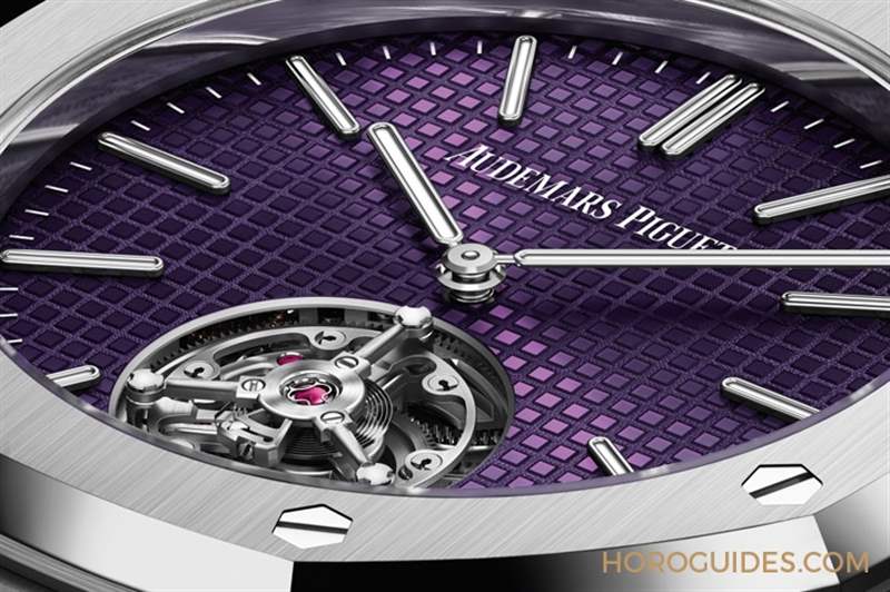 AUDEMARS PIGUET - 愛彼RD#3又更小了！ 37mm款以墨紫面盤初亮相