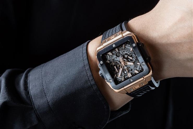HUBLOT - HUBLOT大爆炸宇宙魔方Square Bang Unico開啟方形高級運(yùn)動表新次元