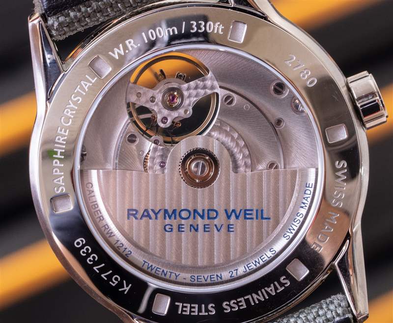 觀看評(píng)論：Raymond Weil 自由職業(yè)者 RW1212