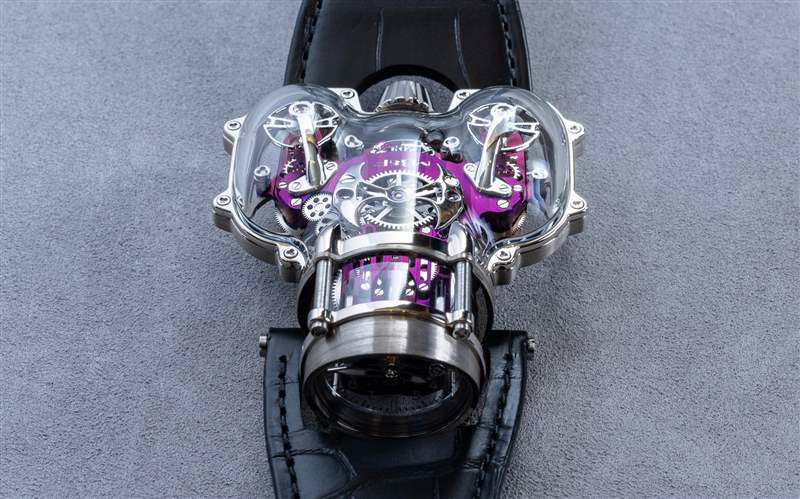 動(dòng)手操作：MB&F Horological Machine 9 Sapphire Vision HM9-SV 手表