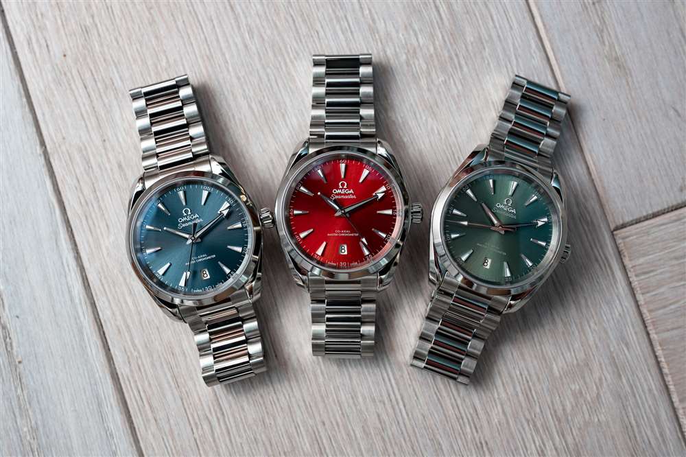 藍(lán)色、紅色和綠色 38 毫米 Aqua Terras