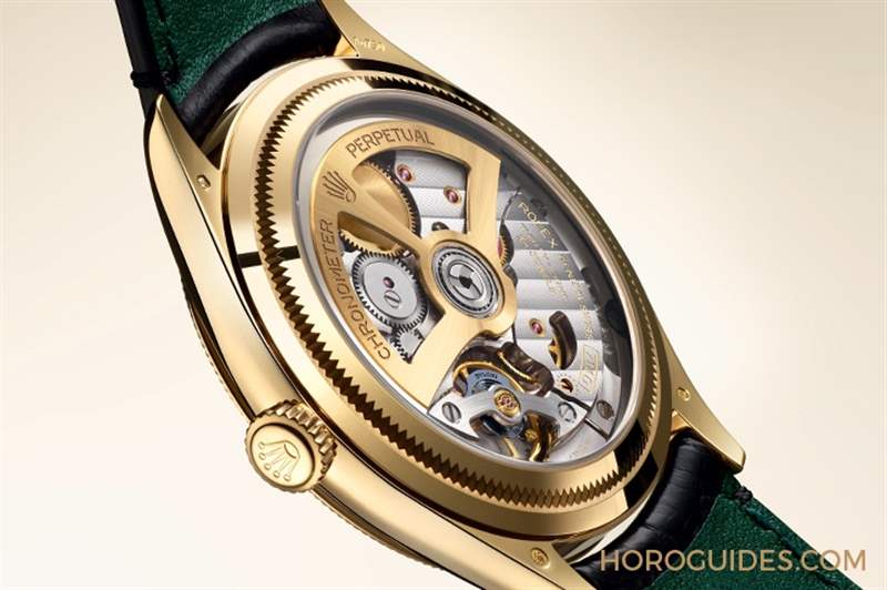 ROLEX - 勞力士全新系列Perpetual 1908，小三針、貴金屬、7140新機芯配透明底蓋
