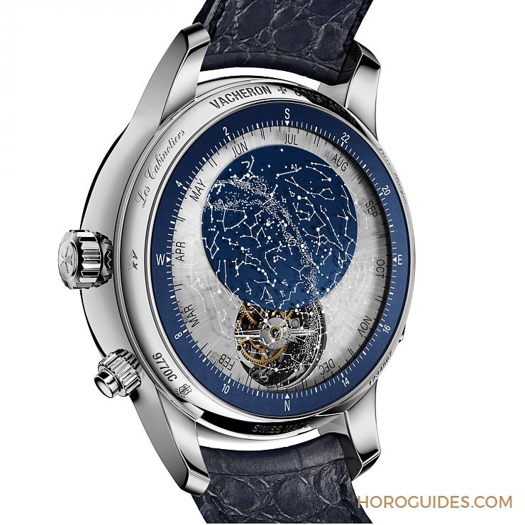 VACHERON CONSTANTIN - 江詩丹頓雙面復雜巨作：置中演繹南北月相，實時捕捉天文星象｜閣樓工匠雙月超卓復雜功能腕表