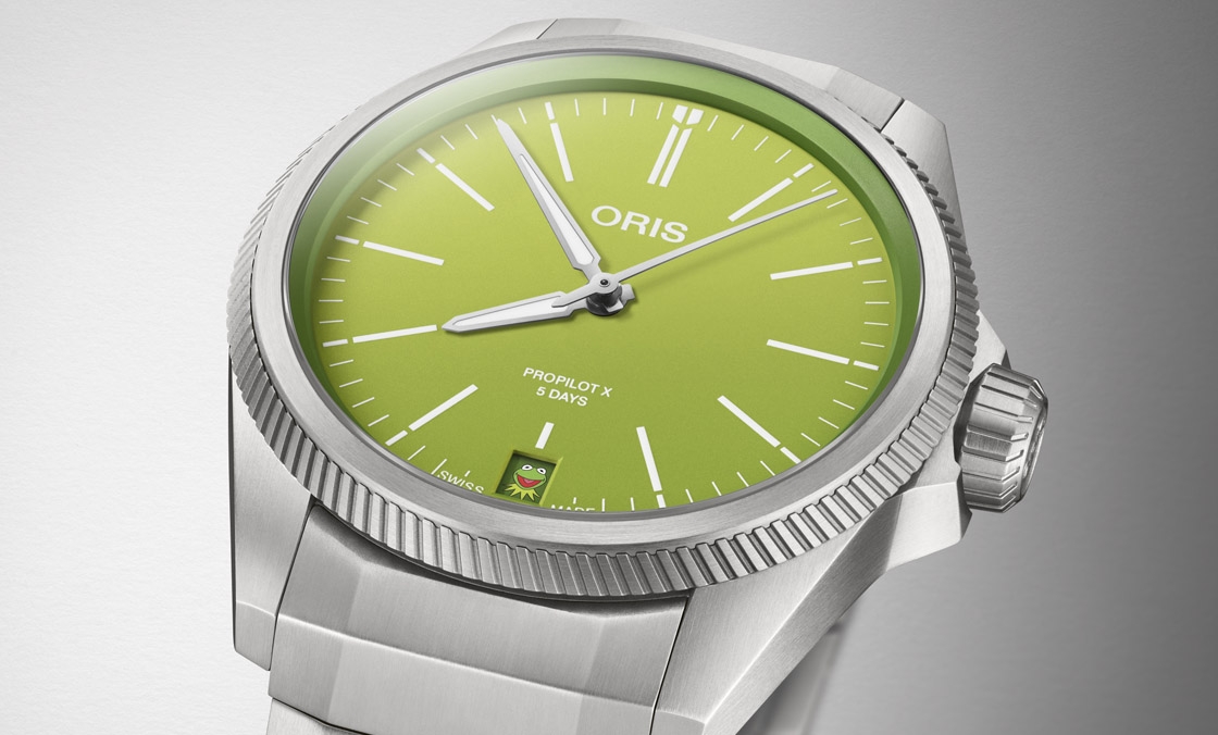 ORIS - 以歡樂為靈感，Oris ProPilot x Kermit聯名腕表