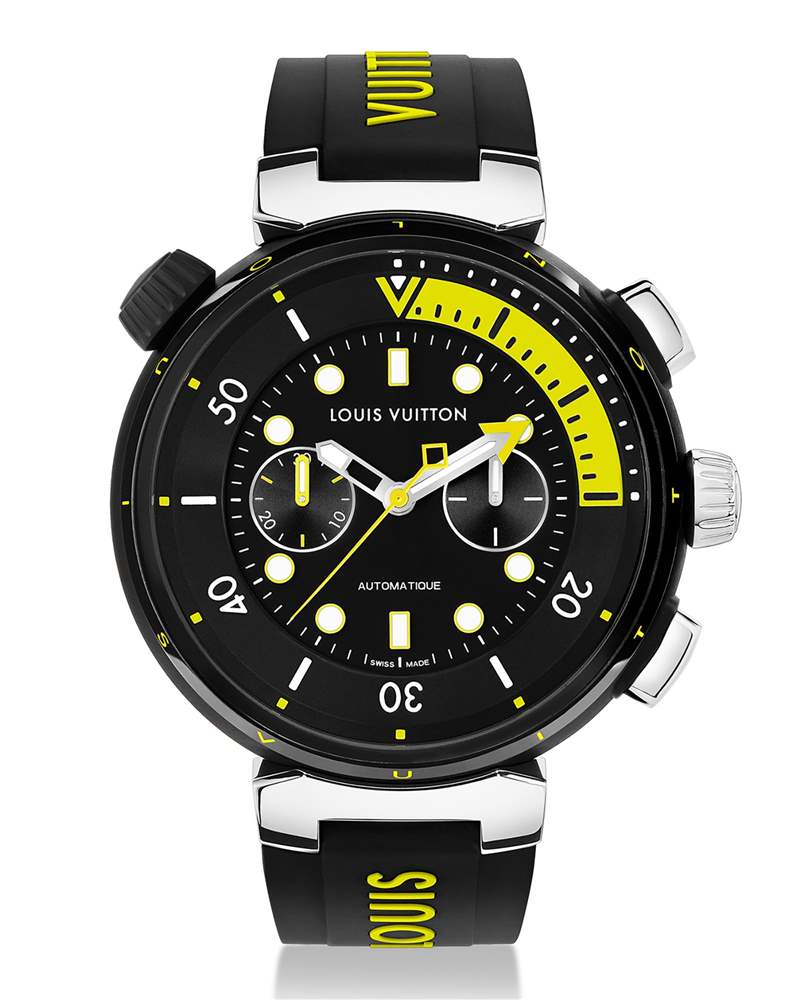 Louis Vuitton推出Tambour Street Diver Chronograph潛水計(jì)時(shí)碼表