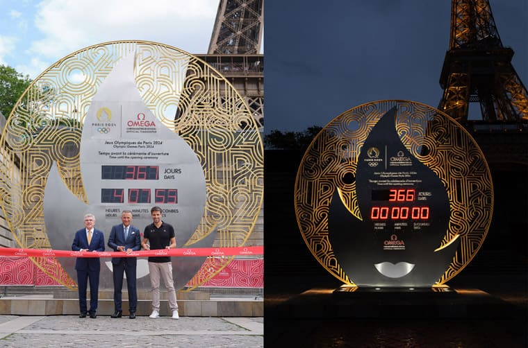2024年巴黎奧運(yùn)倒數(shù)計時開始！歐米茄搶頭香發(fā)表第一款紀(jì)念表