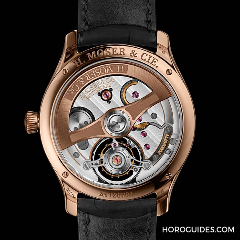 H. MOSER & CIE - 奪目紅金與世上最黑材質(zhì)Vantablack的極致對(duì)比｜亨利慕時(shí)勇創(chuàng)者系列Vantablack?概念表新作