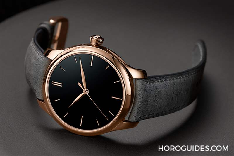H. MOSER & CIE - 奪目紅金與世上最黑材質(zhì)Vantablack的極致對(duì)比｜亨利慕時(shí)勇創(chuàng)者系列Vantablack?概念表新作