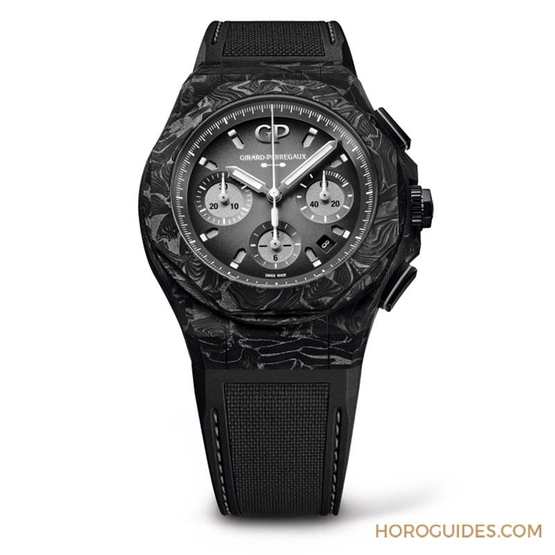 GIRARD-PERREGAUX - 令人驚「碳」 創(chuàng)新復合材質(zhì)新表登場｜GP Laureato Absolute Chronograph 8Tech