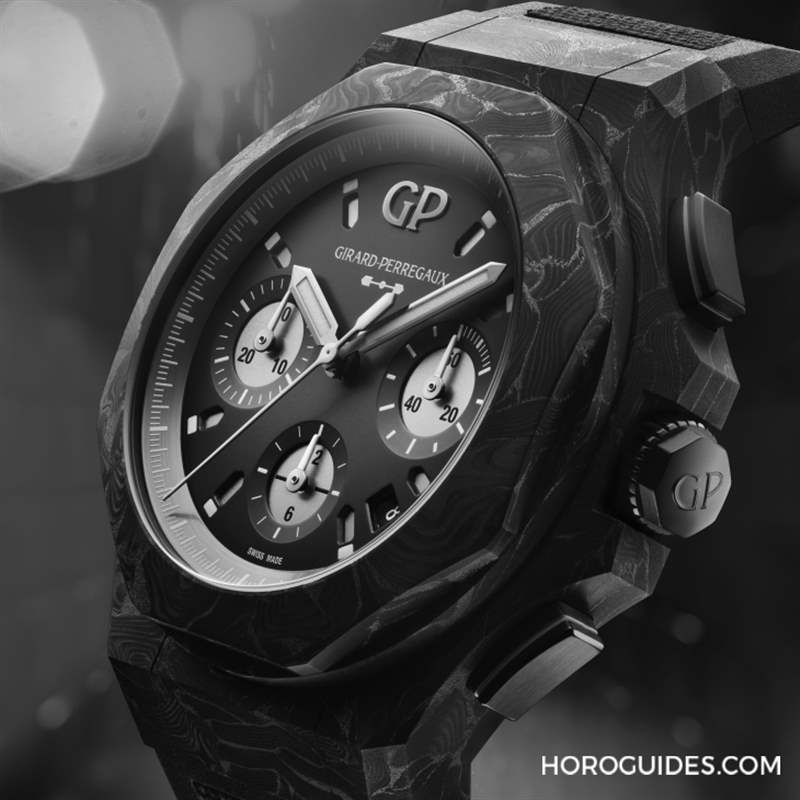 GIRARD-PERREGAUX - 令人驚「碳」 創(chuàng)新復合材質(zhì)新表登場｜GP Laureato Absolute Chronograph 8Tech