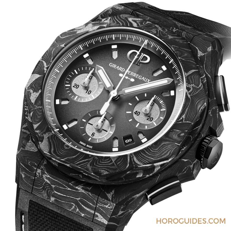 GIRARD-PERREGAUX - 令人驚「碳」 創(chuàng)新復合材質(zhì)新表登場｜GP Laureato Absolute Chronograph 8Tech