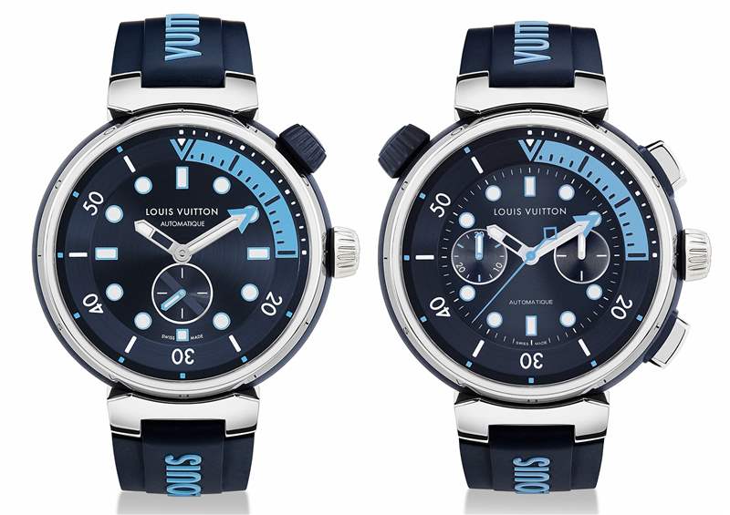 Louis Vuitton推出Tambour Street Diver Chronograph潛水計(jì)時(shí)碼表