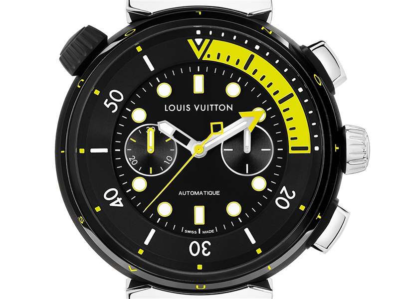 Louis Vuitton推出Tambour Street Diver Chronograph潛水計(jì)時(shí)碼表