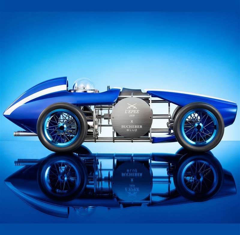 Bucherer推出3枚Bucherer Blue時計新作：Girard-Perregaux、H. Moser & Cie.和L’Epe?e合作版