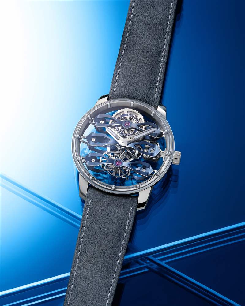 Bucherer推出3枚Bucherer Blue時計新作：Girard-Perregaux、H. Moser & Cie.和L’Epe?e合作版