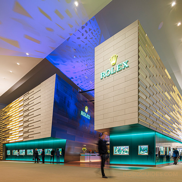 ROLEX - 最好的時(shí)光、最美的展館：Watches & Wonders表展booth精選