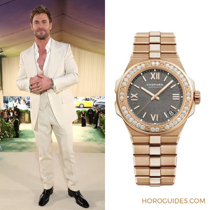 AUDEMARS PIGUET - ROYAL OAK - 26735SG. OO.1320SG.01 - 直擊Met Gala 2024！ 看看名人們在時光花園里戴了哪些表