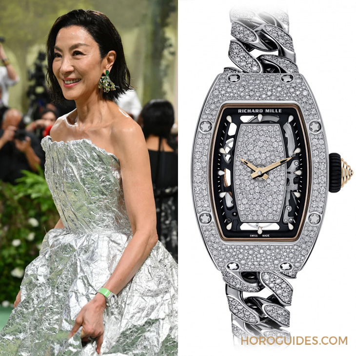 AUDEMARS PIGUET - ROYAL OAK - 26735SG. OO.1320SG.01 - 直擊Met Gala 2024！ 看看名人們在時光花園里戴了哪些表