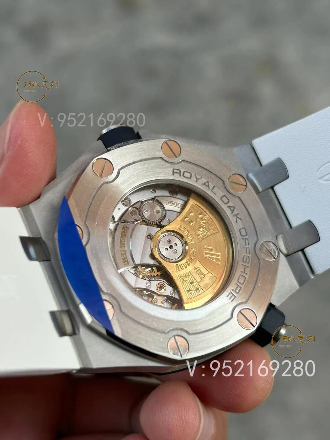 APS廠愛(ài)彼15710白盤四分之一藍(lán)橡樹手表細(xì)節(jié)做工怎么樣