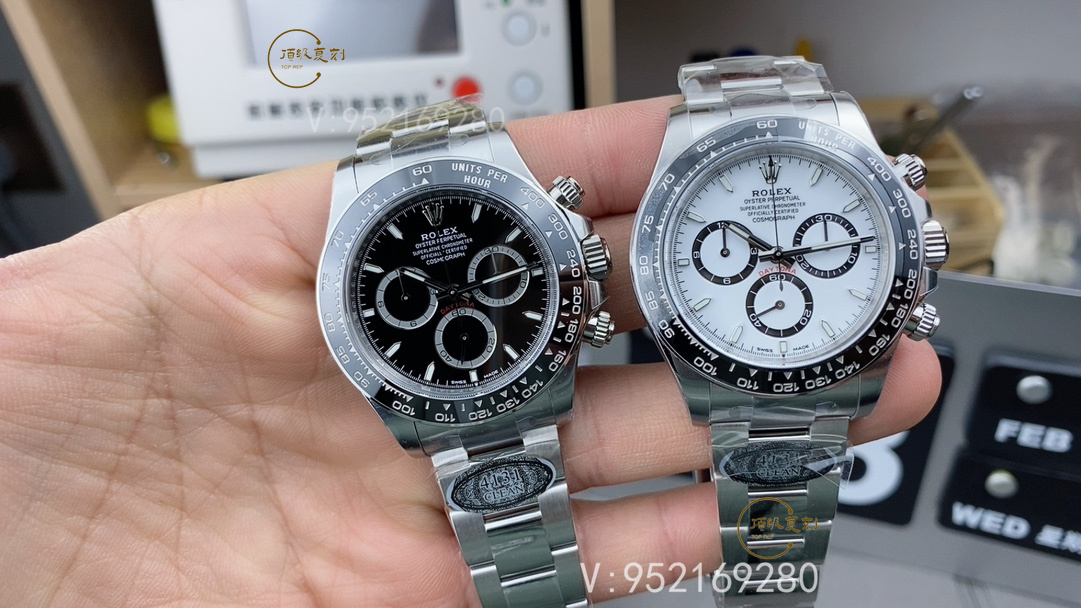 Clean廠C廠勞力士4131黑陶迪(黑盤熊貓迪)126500深度測(cè)評(píng)與細(xì)節(jié)賞析