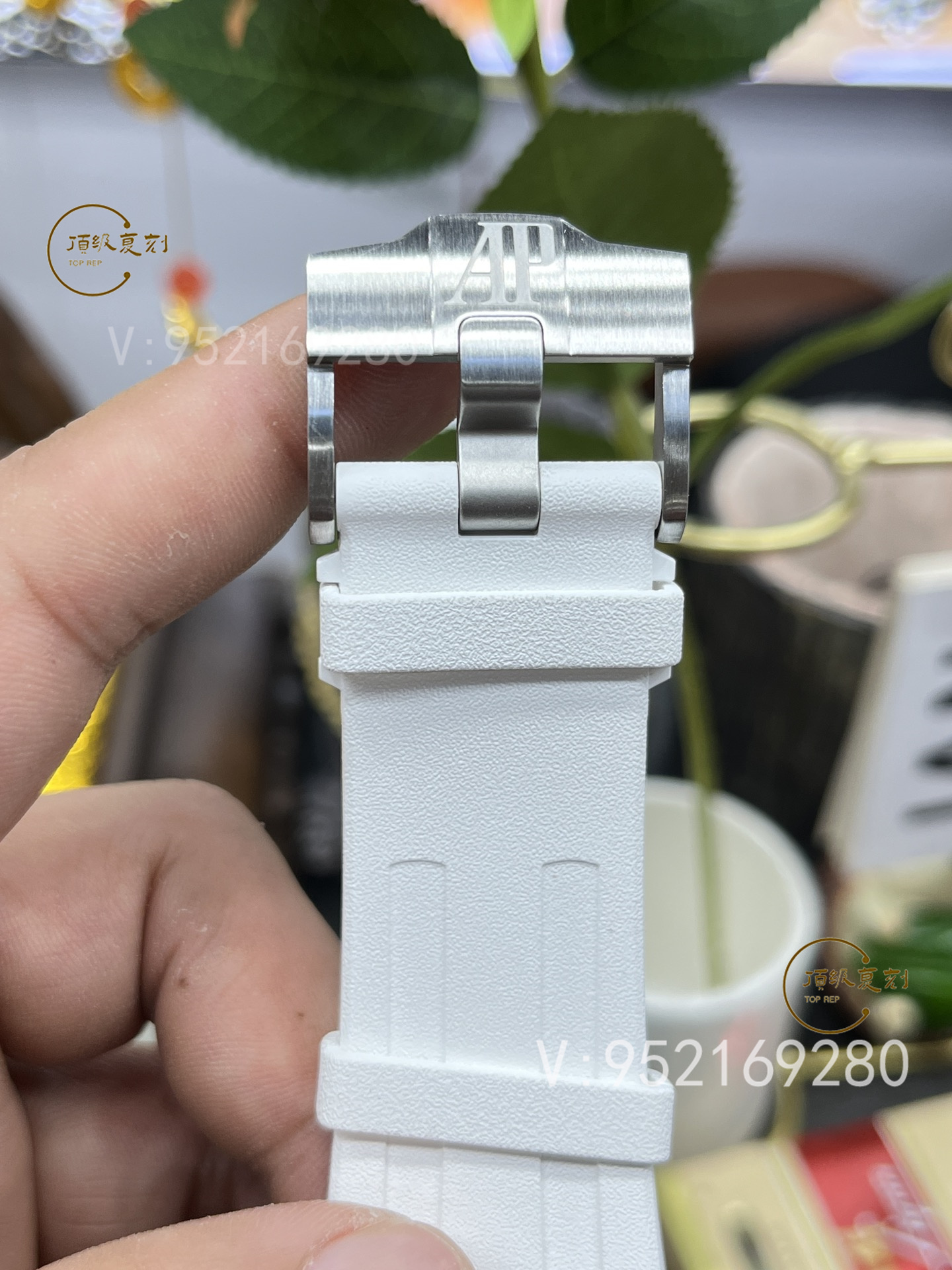 APS廠愛(ài)彼15710白盤四分之一藍(lán)橡樹手表細(xì)節(jié)做工怎么樣