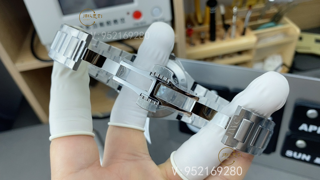 V7廠萬國工程師IW328901手表黑盤做工怎么樣,40mm可換sw300機(jī)芯