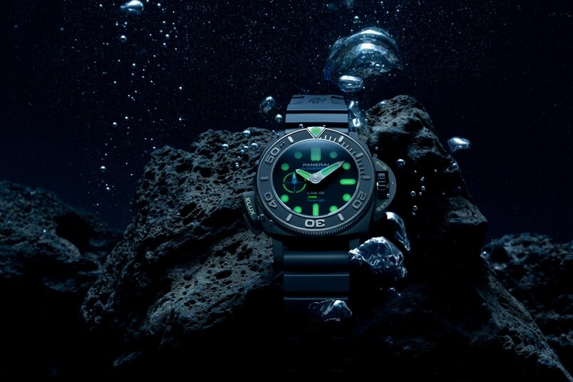 夜光功能新高度！ Panerai全新Submersible Elux LAB-ID腕表 以純機(jī)械一鍵開關(guān)發(fā)光系統(tǒng)